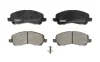 Комплект гальмівних колодок передн, CHRYSLER 200, SEBRING DODGE AVENGER, CALIBER, CARAVAN JEEP COMPASS, PATRIOT MAZDA CX-7 MITSUBISHI ASX, ECLIPSE, ECLIPSE III, GALANT IX 1.3-3.5 10.86- FERODO FDB4388 (фото 3)