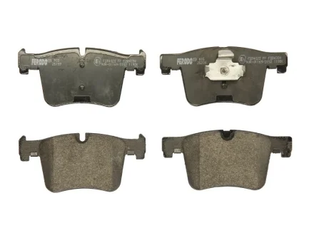 Комплект гальмівних колодок передн, BMW 1 (F20), 1 (F21), 2 (F22, F87), 2 (F23), 3 (F30, F80), 3 (F31), 3 GRAN TURISMO (F34), 4 (F32, F82), 4 (F33, F83), 4 GRAN COUPE (F36) 1.6-3.0D 09.10- FERODO FDB4394