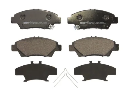 Комплект гальмівних колодок передн, HONDA CITY V, CR-Z, INSIGHT, JAZZ III, JAZZ IV, JAZZ V 1.2-1.5H 07.08- FERODO FDB4404