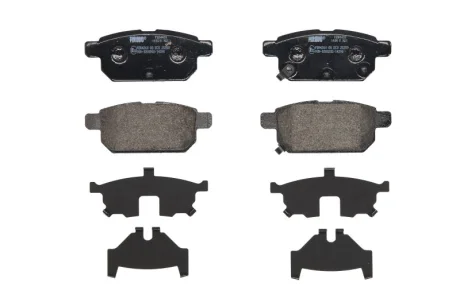 Комплект гальмівних колодок задн, SUZUKI BALENO, S-CROSS, SWIFT IV, SWIFT V, SX4 S-CROSS, VITARA TOYOTA YARIS 1.0-1.6D 11.05- FERODO FDB4430