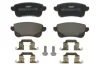 Комплект гальмівних колодок задн, RENAULT ARKANA I, CLIO V, FLUENCE, GRAND SCENIC III, MEGANE, MEGANE III, MEGANE IV, SCENIC III 1.0-Electric 11.08- FERODO FDB4435 (фото 1)