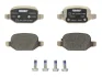 Комплект гальмівних колодок задн, FIAT 500L 0.9-1.6D 09.12- FERODO FDB4459 (фото 1)