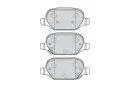 Комплект гальмівних колодок задн, FIAT 500, 500 C, PANDA 0.9/1.3D/1.4 10.07- FERODO FDB4464 (фото 1)