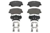 Комплект гальмівних колодок передн, HYUNDAI ELANTRA V, EQUUS / CENTENNIAL, I30, VELOSTER KIA CARENS IV, CEE\'D, CEED, CERATO III, PRO CEE\'D 1.0-4.6 03.09- FERODO FDB4613 (фото 1)