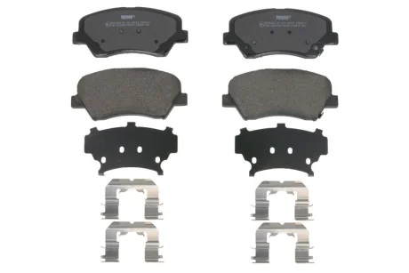 Комплект гальмівних колодок передн, HYUNDAI ELANTRA V, EQUUS / CENTENNIAL, I30, VELOSTER KIA CARENS IV, CEE\'D, CEED, CERATO III, PRO CEE\'D 1.0-4.6 03.09- FERODO FDB4613