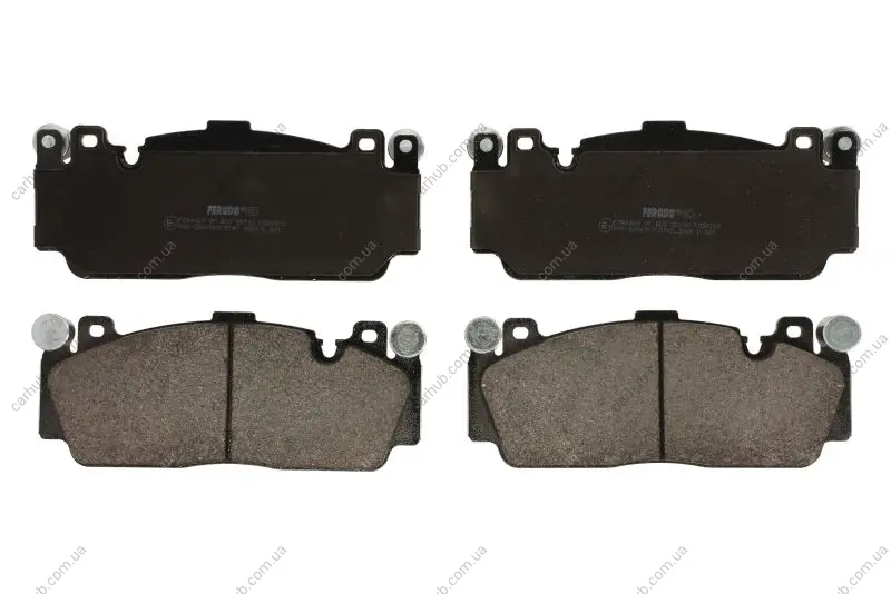 Комплект гальмівних колодок передн, BMW 2 (F22, F87), 5 (F10), 6 (F12), 6 (F13), 6 GRAN COUPE (F06) 3.0/4.4 09.11-06.21 FERODO FDB4712 (фото 1)