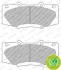 Комплект гальмівних колодок передн, TOYOTA HILUX VII 2.5D/3.0D 03.05-09.15 FERODO FDB4715 (фото 2)