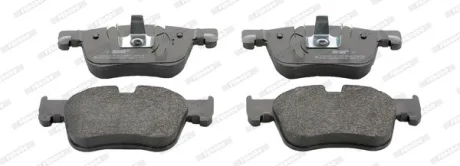 Комплект гальмівних колодок передн, DS DS 7 CITROEN BERLINGO, C4 GRAND PICASSO II, C4 PICASSO II, C4 SPACETOURER, C5 AIRCROSS, GRAND C4 SPACETOURER OPEL COMBO 1.2-2.0D 02.13- FERODO FDB4765