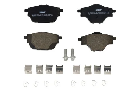 Комплект гальмівних колодок задн, DS DS 4 II, DS 7, DS 9 CITROEN C4 GRAND PICASSO II, C4 II, C4 PICASSO II, C4 SPACETOURER, C5 AIRCROSS, C5 X, GRAND C4 SPACETOURER 1.2-Electric 02.13- FERODO FDB4766