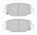 Комплект гальмівних колодок задн, CHRYSLER TOWN & COUNTRY, VOYAGER V DODGE GRAND, JOURNEY FIAT FREEMONT LANCIA VOYAGER VW ROUTAN 2.0D-4.0 06.07- FERODO FDB4778 (фото 2)