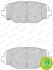 Комплект гальмівних колодок задн, CHRYSLER TOWN & COUNTRY, VOYAGER V DODGE GRAND, JOURNEY FIAT FREEMONT LANCIA VOYAGER VW ROUTAN 2.0D-4.0 06.07- FERODO FDB4778 (фото 3)