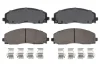 Комплект гальмівних колодок передн, CHRYSLER PACIFICA, TOWN & COUNTRY, VOYAGER V DODGE GRAND, JOURNEY FIAT FREEMONT JEEP GLADIATOR, WRANGLER IV LANCIA VOYAGER VW ROUTAN 2.0-4.0 10.07- FERODO FDB4785 (фото 1)