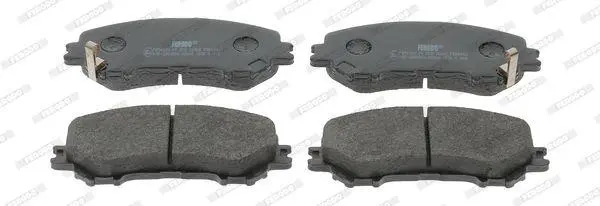 Комплект гальмівних колодок передн, NISSAN QASHQAI II, X-TRAIL, X-TRAIL III RENAULT KADJAR, KOLEOS II 1.2-2.5 11.13- FERODO FDB4843 (фото 1)