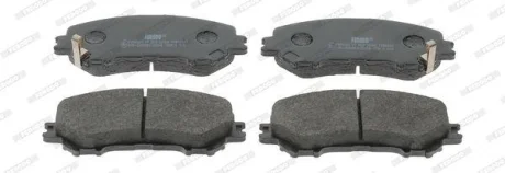 Комплект гальмівних колодок передн, NISSAN QASHQAI II, X-TRAIL, X-TRAIL III RENAULT KADJAR, KOLEOS II 1.2-2.5 11.13- FERODO FDB4843