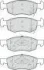 Комплект гальмівних колодок передн, OPEL CORSA E 1.0-1.4LPG 09.14- FERODO FDB4866 (фото 4)