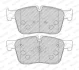 Комплект гальмівних колодок передн, JAGUAR F-PACE, I-PACE, XE, XF II, XF SPORTBRAKE LAND ROVER DISCOVERY SPORT, RANGE ROVER VELAR 2.0-Electric 03.15- FERODO FDB4894 (фото 1)