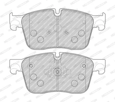 Комплект гальмівних колодок передн, JAGUAR F-PACE, I-PACE, XE, XF II, XF SPORTBRAKE LAND ROVER DISCOVERY SPORT, RANGE ROVER VELAR 2.0-Electric 03.15- FERODO FDB4894