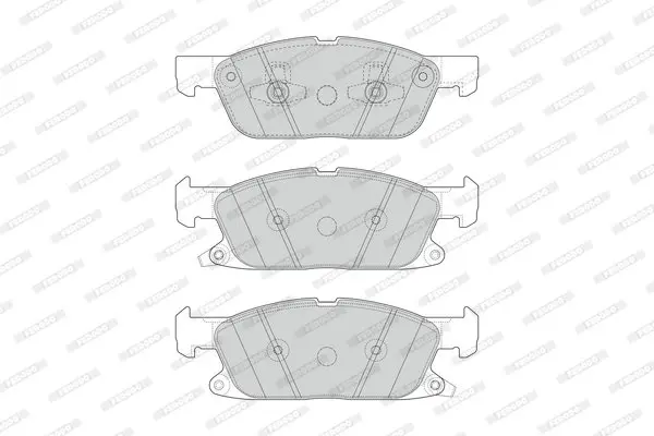 Комплект гальмівних колодок передн (із замком), FORD FOCUS IV, GALAXY III, GALAXY MK III, KUGA III, S-MAX FORD USA EDGE, FUSION LINCOLN NAUTILUS 1.5-3.5 09.13- FERODO FDB4930 (фото 1)