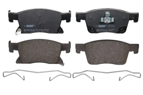 Комплект гальмівних колодок передн, OPEL ASTRA K 1.0-1.6D 06.15-12.21 FERODO FDB4934