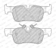 Комплект гальмівних колодок задн, BMW 1 (F40), 2 (F45), 2 GRAN COUPE (F44), 2 GRAN TOURER (F46), 2 GRAN TOURER VAN (F46), I3 (I01), X1 (F48), X2 (F39) MINI (F55), (F56) 0.65H-Electric 08.13- FERODO FDB4954 (фото 1)