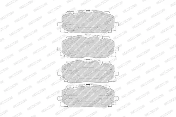 Комплект гальмівних колодок передн, AUDI A3, A4 ALLROAD B9, A4 B9, A5, A6 ALLROAD C8, A6 C8, A7, A8 D5, E-TRON, Q3, Q5, Q7, Q8, Q8 E-TRON BENTLEY BENTAYGA CUPRA FORMENTOR 1.4-Electric 01.15- FERODO FDB4967 (фото 1)