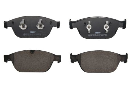 Комплект гальмівних колодок передн, AUDI A8 D4, Q5 2.0-6.3 11.09-01.18 FERODO FDB4969