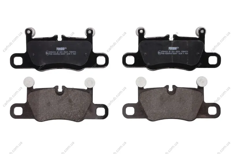 Комплект гальмівних колодок задн, PORSCHE 911, 911 TARGA, CAYENNE 2.9-4.0H 05.11- FERODO FDB4970 (фото 1)