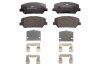 Комплект гальмівних колодок передн, HYUNDAI EQUUS / CENTENNIAL, GENESIS, I30, VELOSTER KIA CEE\'D, CERATO III, OPTIMA, PRO CEE\'D 1.0-3.8 03.09- FERODO FDB4984 (фото 1)