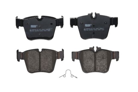 Комплект гальмівних колодок задн (без комплектуючих), MERCEDES C (A205), C (C205), C T-MODEL (S205), C (W205), GLC (C253), GLC (X253) 2.0-3.0D 04.15-04.23 FERODO FDB5017