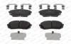 Комплект гальмівних колодок передн, HYUNDAI I40 I, I40 I CW, IX35, KONA, SONATA VII, TUCSON KIA CEE\'D, CEED, NIRO I, OPTIMA, PRO CEE\'D, PROCEED, SELTOS, SOUL II, SPORTAGE IV 1.0-Electric 07.11- FERODO FDB5039 (фото 2)