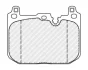 Комплект гальмівних колодок передн, MINI (F55), (F56), (F57), CLUBMAN (F54), COUNTRYMAN (F60) 1.2-2.0D 09.13- FERODO FDB5112 (фото 1)