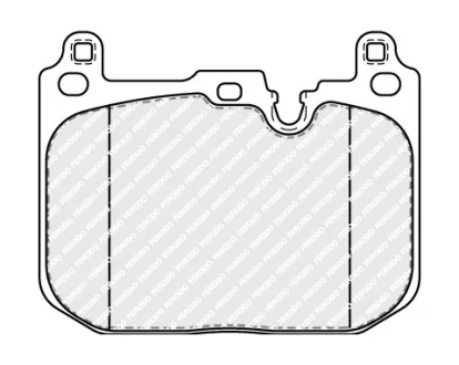 Комплект гальмівних колодок передн, MINI (F55), (F56), (F57), CLUBMAN (F54), COUNTRYMAN (F60) 1.2-2.0D 09.13- FERODO FDB5112