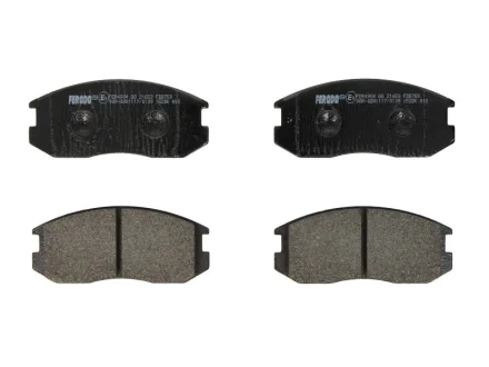 Комплект гальмівних колодок передн, DAIHATSU EXTOL, TERIOS MITSUBISHI COLT III, COLT IV, COLT V, LANCER III, LANCER IV, LANCER V, LANCER VI, MIRAGE IV, MIRAGE V, TREDIA 1.2-2.0D 08.86- FERODO FDB759
