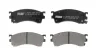 Комплект гальмівних колодок передн, FORD USA PROBE II MAZDA 323 F V, 323 F VI, 323 S VI, 626 III, 626 IV, 626 V, MX-6, PREMACY, XEDOS 6 1.6-2.5 10.89-03.05 FERODO FDB950 (фото 1)