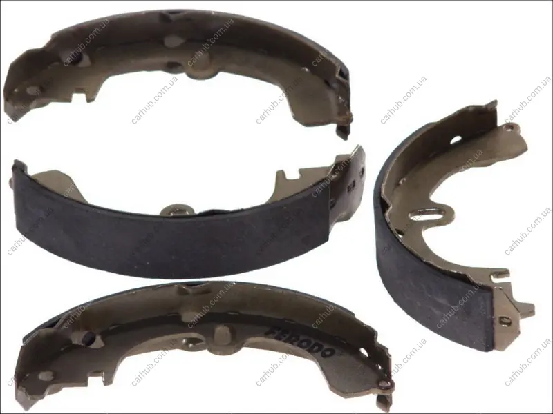 Гальмівна колодка MAZDA 323 III TOYOTA CAMRY, CARINA E VI, CARINA IV, CARINA V, CELICA, COROLLA, CORONA 1.3-3.0 10.82-01.02 FERODO FSB208 (фото 1)