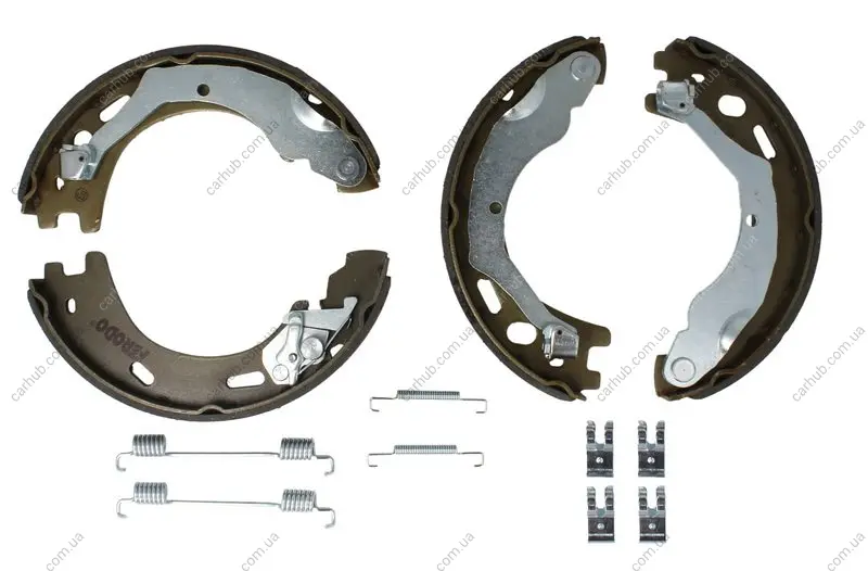 Гальмівна колодка LAND ROVER DISCOVERY III, RANGE ROVER SPORT I 2.7D-5.0 07.04-03.13 FERODO FSB4062 (фото 1)