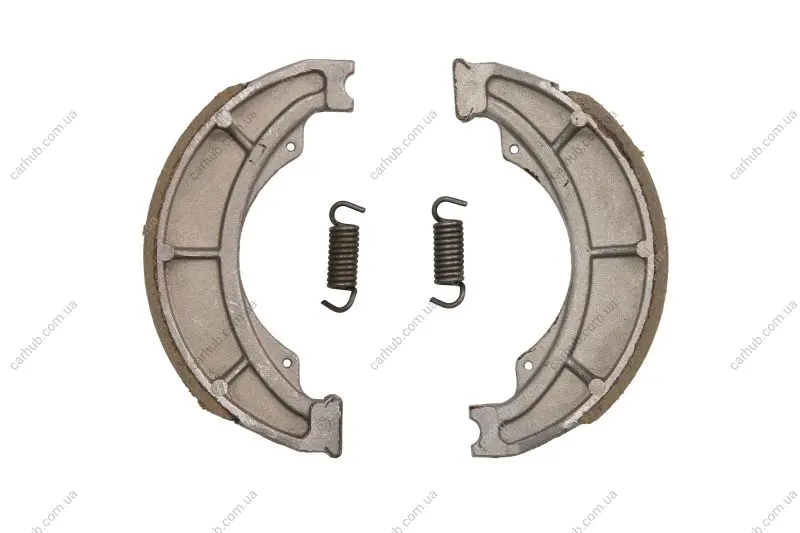 Гальмівні колодки задн/передн 130x28мм (EN) With springs: Так HYOSUNG XRX KAWASAKI AR, BN, KDX, KE, KH, KLF, KLR, KLT, KLX, KM, KX, Z PGO BUBU, MY BUBU, T.REX, YOUNG BUBU SUZUKI DR, DR-Z 80-600 FERODO FSB721A (фото 1)