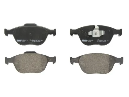 Комплект гальмівних колодок передн (із замком), FORD FIESTA, FIESTA V, FOCUS I, FUSION, TOURNEO CONNECT, TRANSIT CONNECT 1.3-2.0 05.98-12.13 FERODO FVR1568
