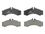 Комплект гальмівних колодок задн/передн, MERCEDES SPRINTER 2-T (B901, B902), SPRINTER 3,5-T (B909), SPRINTER 3-T (B903), SPRINTER 4,6-T (B906), SPRINTER 4,6-T (B909) 2.0D-4.3D 11.75- FERODO FVR1879 (фото 1)
