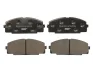 Комплект гальмівних колодок передн, LEXUS ES TOYOTA COROLLA, DYNA, DYNA 100, DYNA 200, DYNA 400, HIACE / COMMUTER V, HIACE III, HIACE IV, TOYOACE 1.4-4.1D 12.82- FERODO FVR1884 (фото 1)
