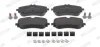 Комплект гальмівних колодок задн, MAN TGE VW AMAROK, CRAFTER, GRAND CALIFORNIA CAMPER 2.0-Electric 09.10- FERODO FVR5068 (фото 2)