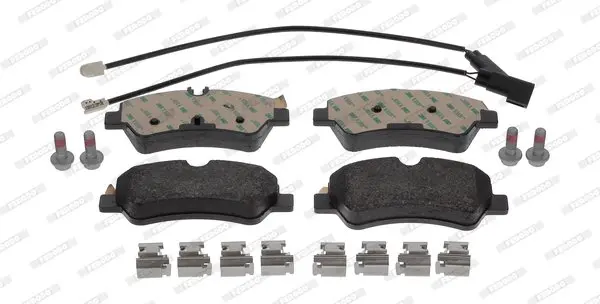 Комплект гальмівних колодок задн, FORD TOURNEO CUSTOM V362, TRANSIT CUSTOM V362, TRANSIT V363 FORD USA TRANSIT-150, TRANSIT-250, TRANSIT-350 1.0H-3.7 09.12- FERODO FVR5076 (фото 1)