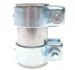 Хомут глушника (передній) VW Caddy III 1.2/1.4 TSi 04-15 (45/49.5x95) FA1 Fischer Automotive One (FA1) 004-847 (фото 1)