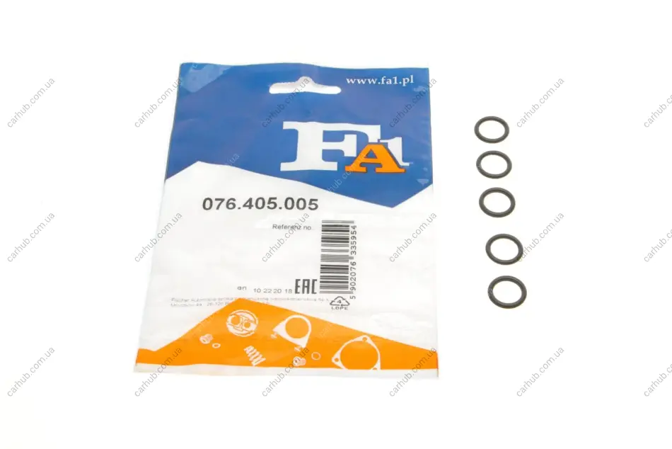 Прокладка турбіни MB C-class (W205)/E-class (W213) 14- (к-кт 5шт) FA1 Fischer Automotive One (FA1) 076.405.005 (фото 1)
