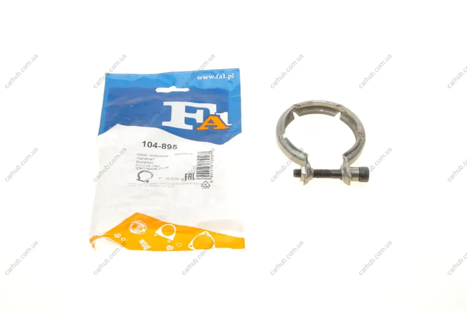 Хомут глушника BMW 3 (F30/F80)/5 (F10/G30/F90) 11- B47/N47 FA1 Fischer Automotive One (FA1) 104-895 (фото 1)