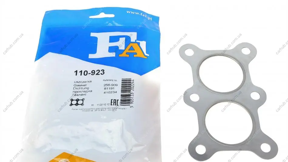 Прокладка труби вихлопної VW T4 2.5 90-03 FA1 Fischer Automotive One (FA1) 110-923 (фото 1)