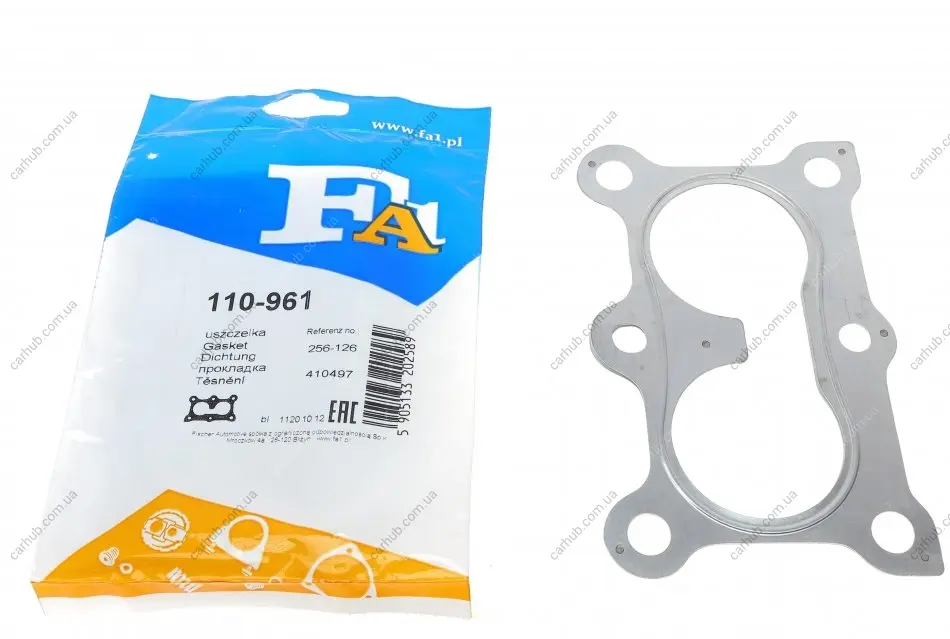 Прокладка труби вихлопної Audi A3/Golf IV 1.6 96-05 (штани) FA1 Fischer Automotive One (FA1) 110-961 (фото 1)