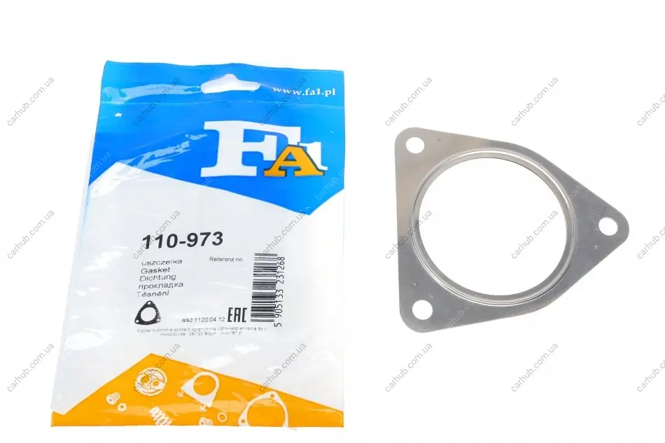 Прокладка труби вихлопної Audi Q7/VW Touareg 04- FA1 Fischer Automotive One (FA1) 110-973 (фото 1)