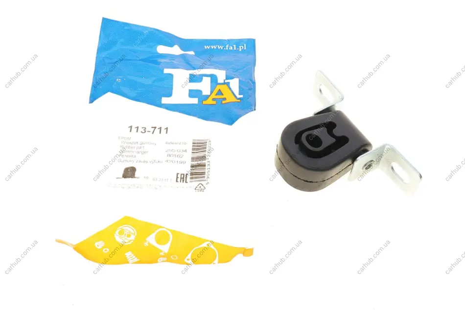 Кронштейн кріплення глушника VW Caddy II 95-04 FA1 Fischer Automotive One (FA1) 113-711 (фото 1)
