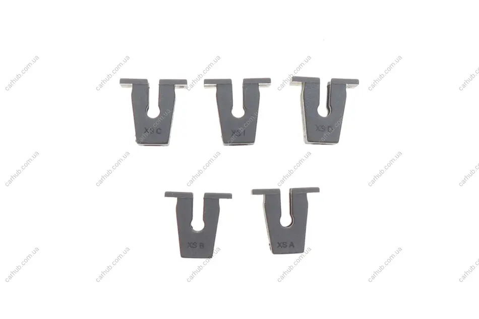 Кліпса (пістон) кріплення обшивки капоту (к-кт 5 шт) VW Caddy 95- FA1 Fischer Automotive One (FA1) 11-60005.5 (фото 1)